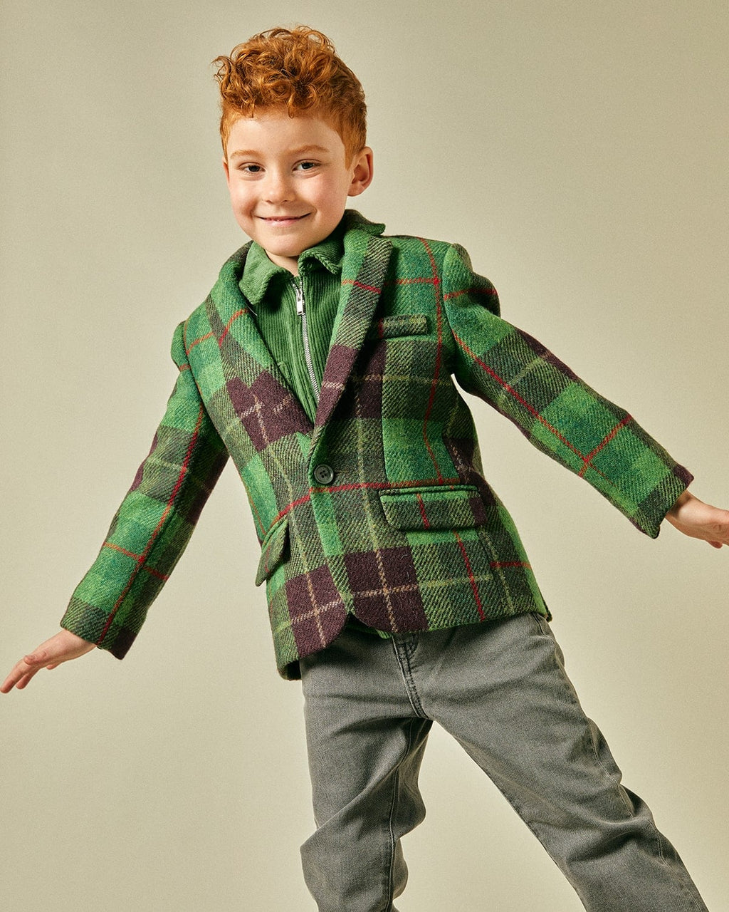 Childrens hot sale tweed blazer